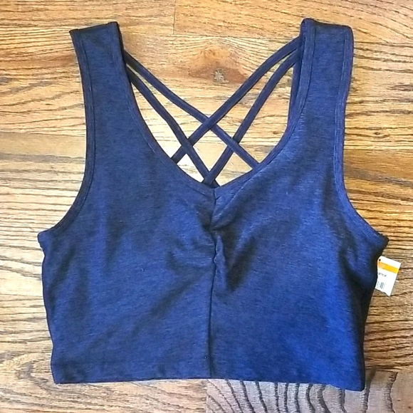 Zella Tops - Shelf Bra Crop Top